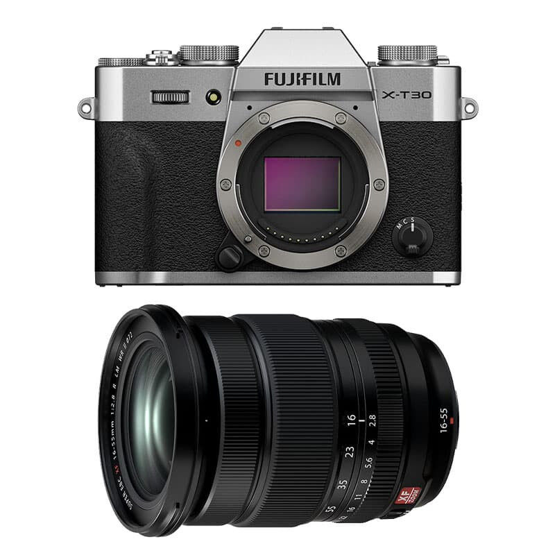 Fujifilm X-T30 III Silver + 16-55mm f/2.8 II LM WR II Lens with 3-Year Warranty