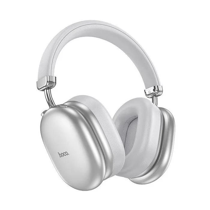 HOCO W35 Max Auspicious ANC Wireless Headphones (Silver)
