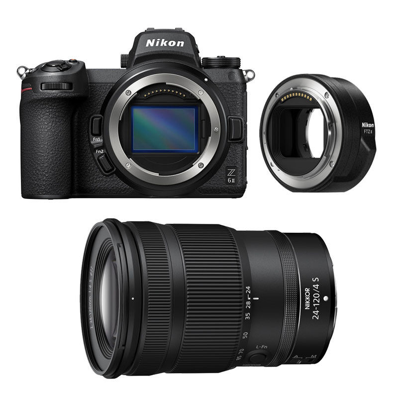Nikon Z6 II + Z 24-120mm f/4 S Lens + 3-Year Warranty + FTZ II Adapter