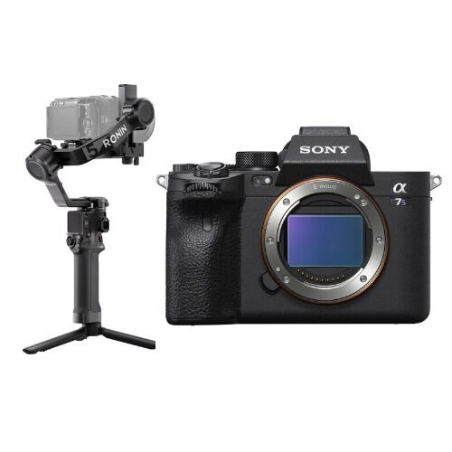 Sony a7S III Mirrorless Camera + DJI RS 5 Gimbal Stabilizer