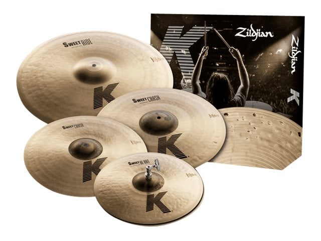 Kit de platillos Zildjian K Sweet - 15"/17"/19"/21"