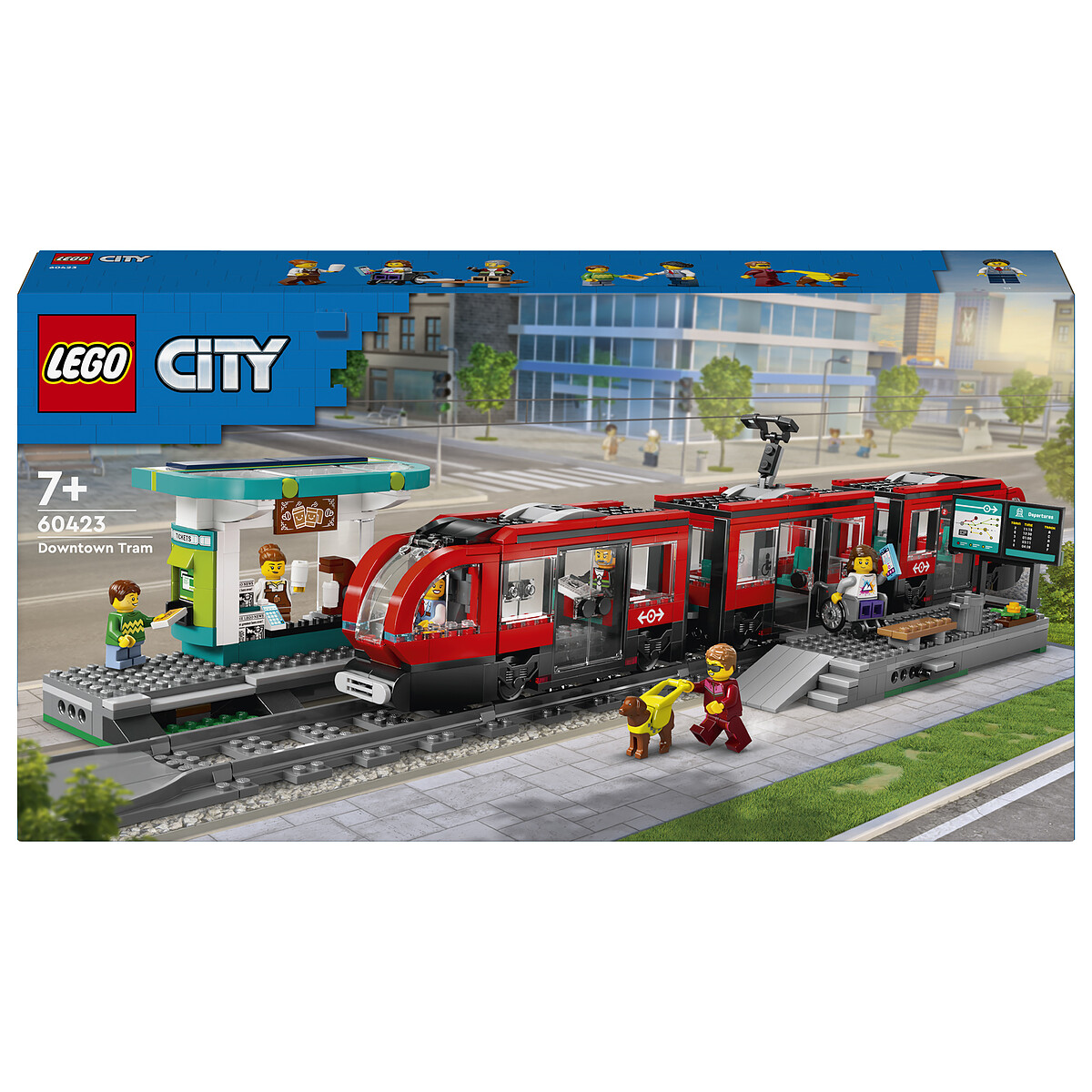 LEGO City Tram and City Centre Station (60423)