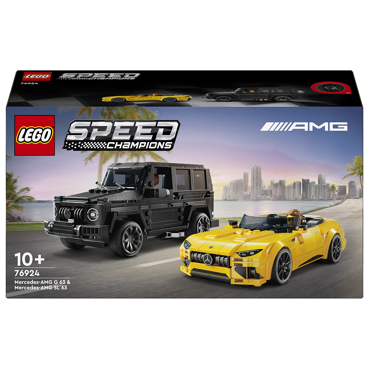 LEGO Speed Champions 76924 Mercedes-AMG G 63 and Mercedes-AMG SL 63
