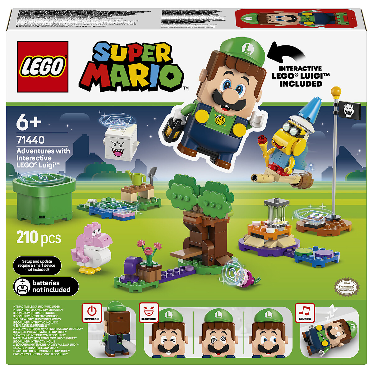 LEGO Super Mario Interactive Adventures Luigi Set