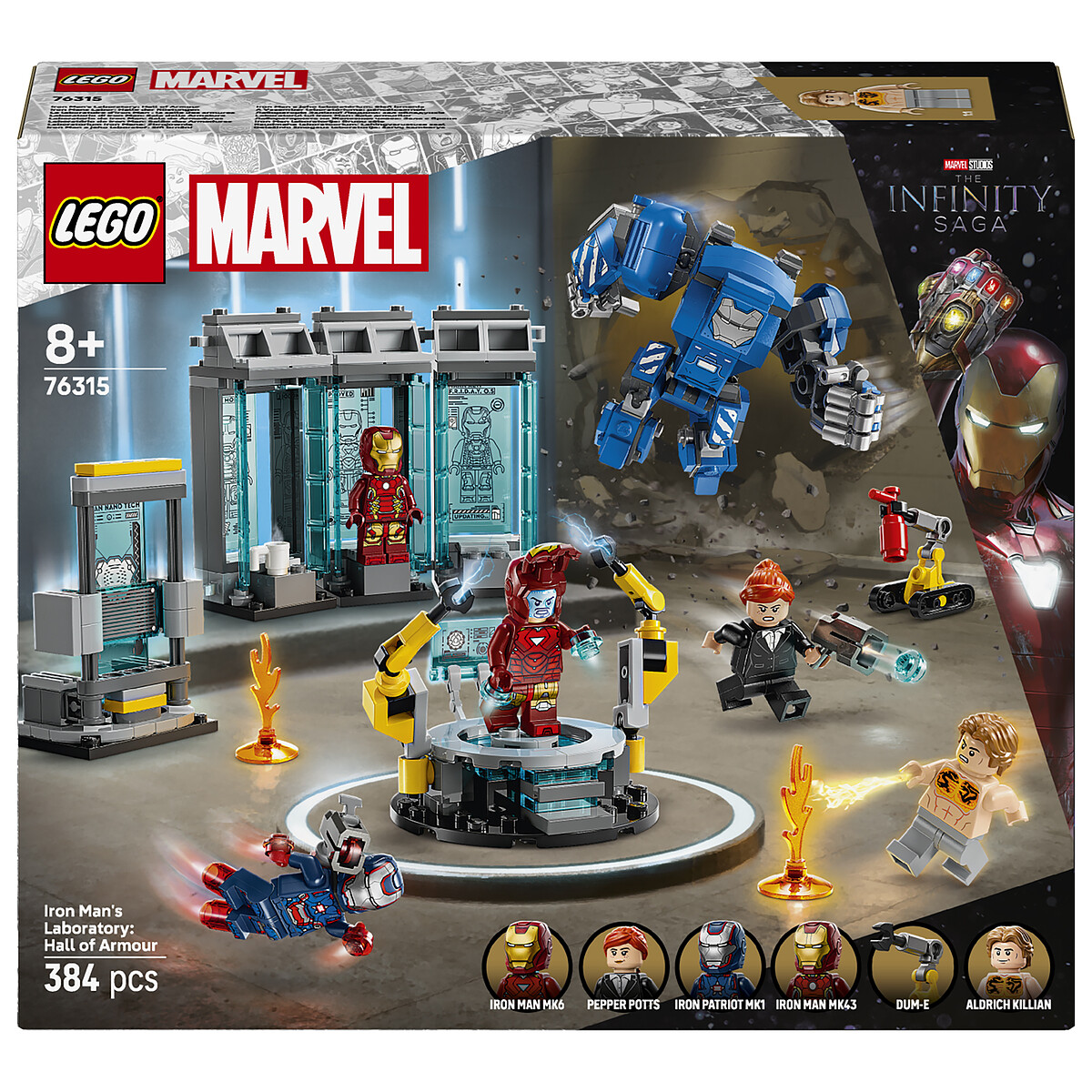 LEGO Marvel Iron Man Armor Lab 76315