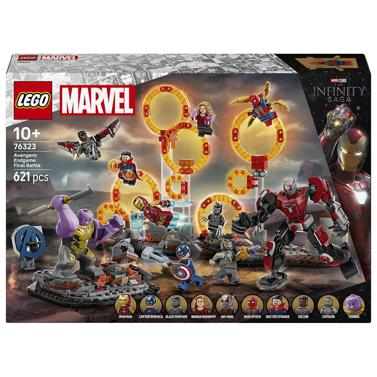 LEGO Marvel Vengadores: Batalla final (76323)