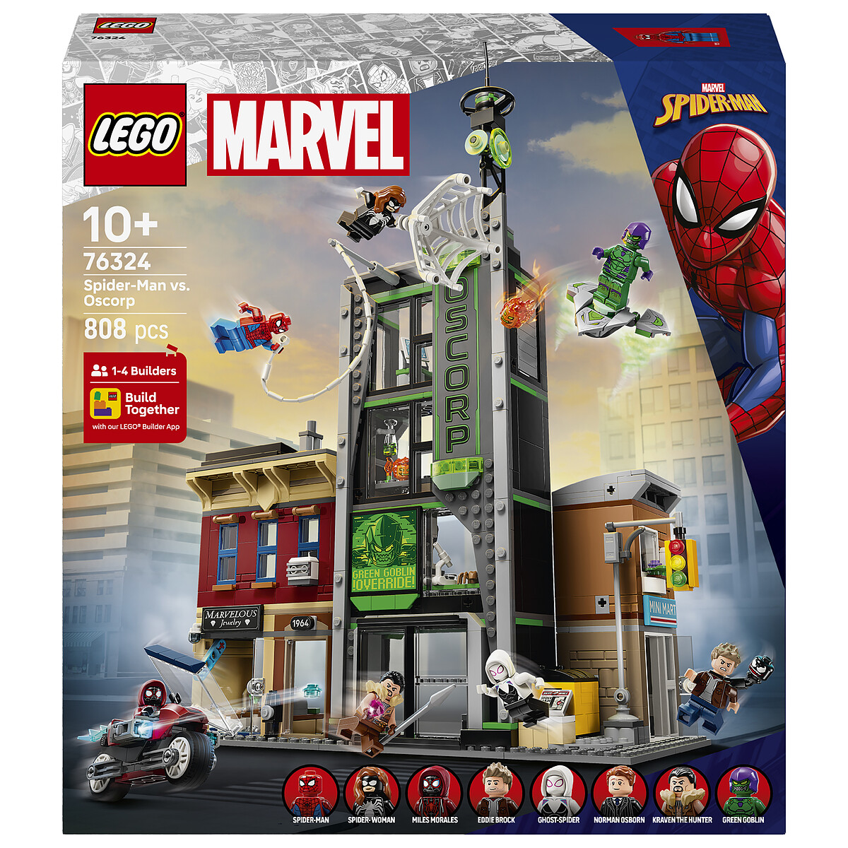 LEGO Marvel Spider-Man Contra Oscorp (76324)