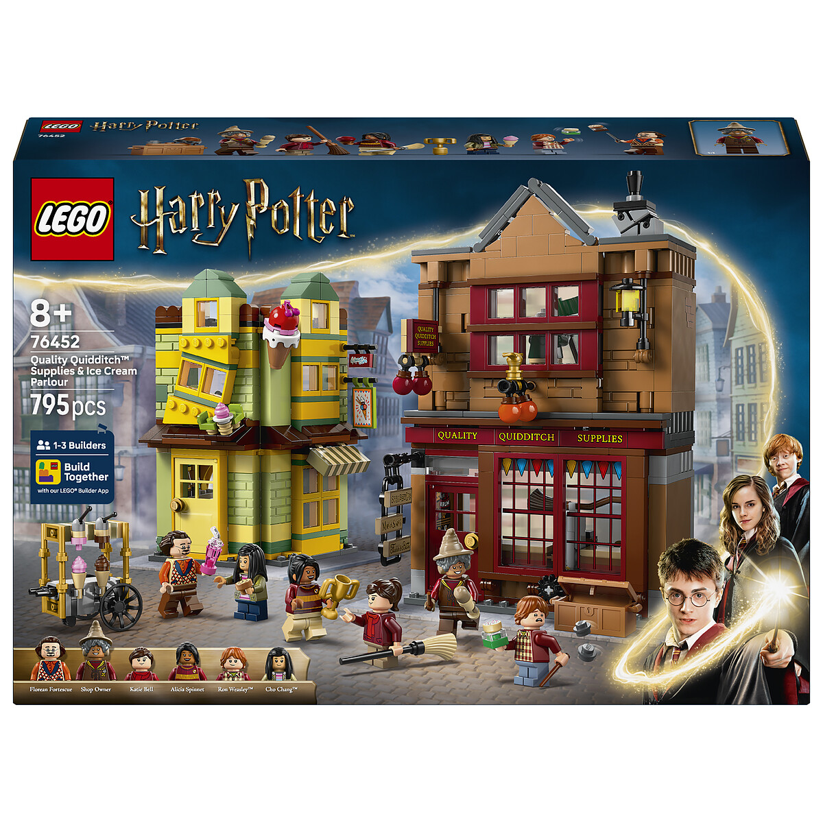 LEGO Harry Potter Quidditch Accessory Shop & Ice Cream Store