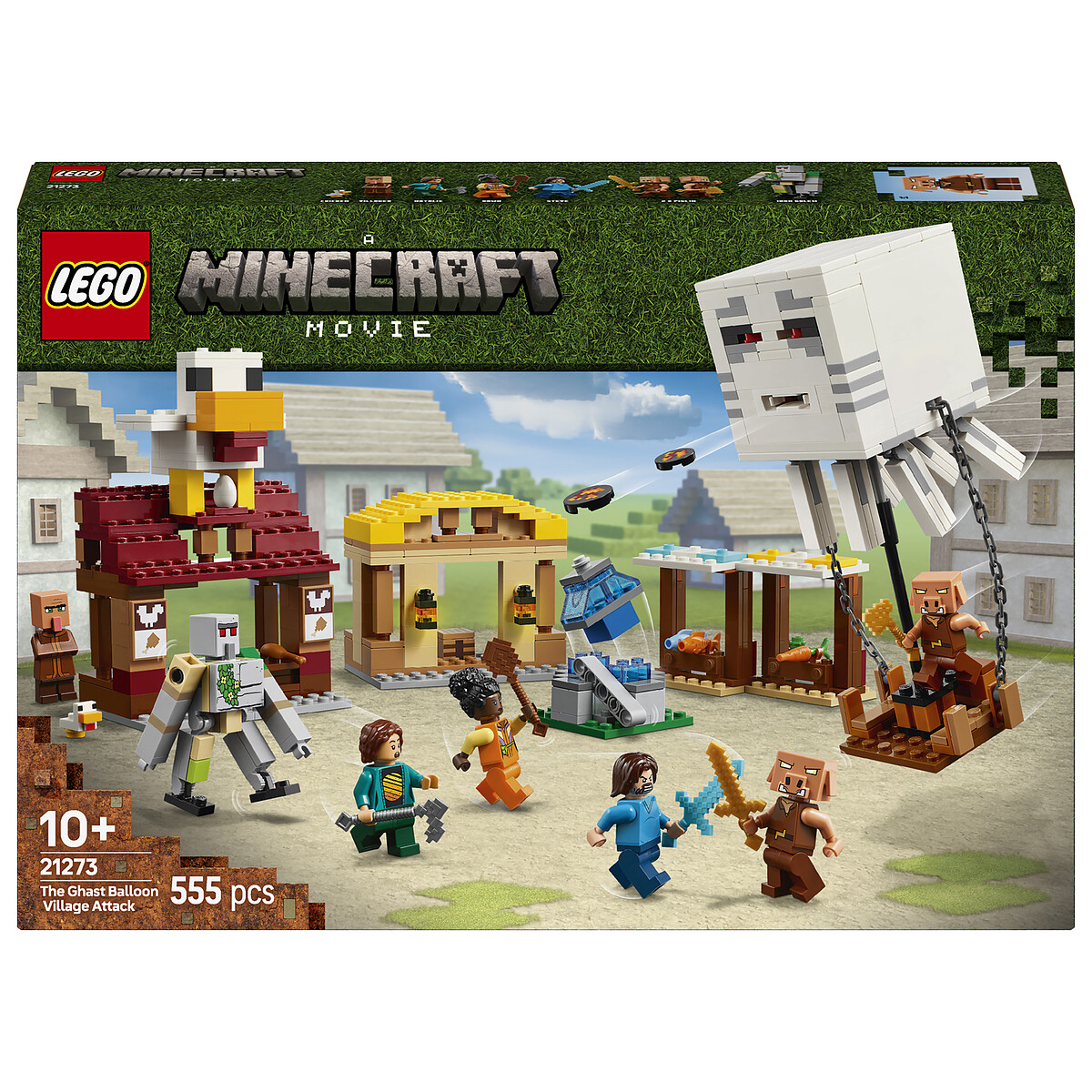 LEGO Minecraft Attack of the Ghasts Set