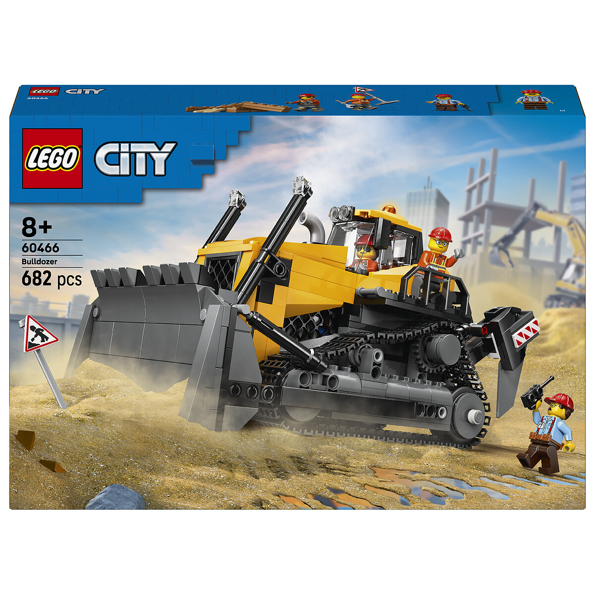 LEGO City Bulldozer Yellow