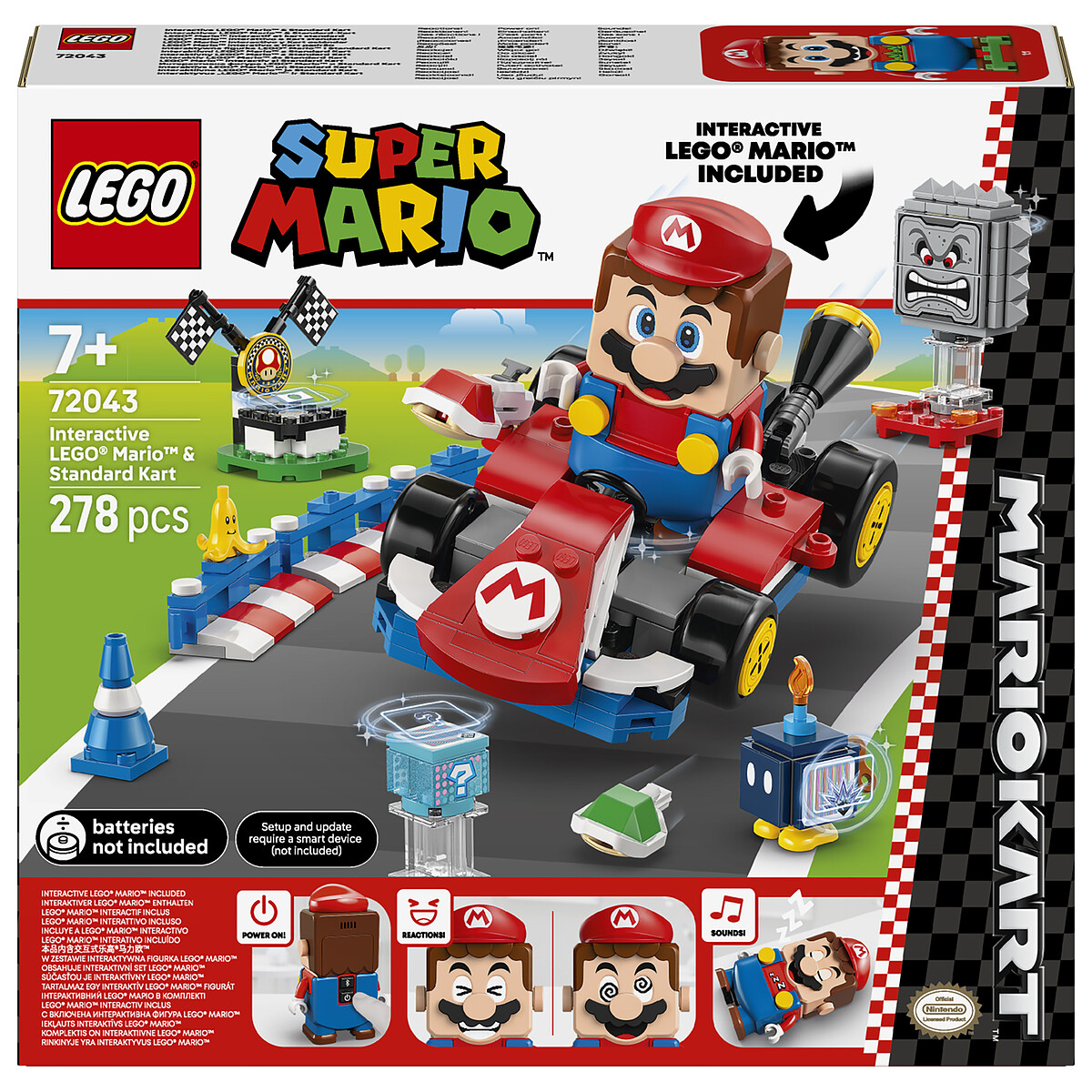 LEGO Super Mario Interactive Kart Set