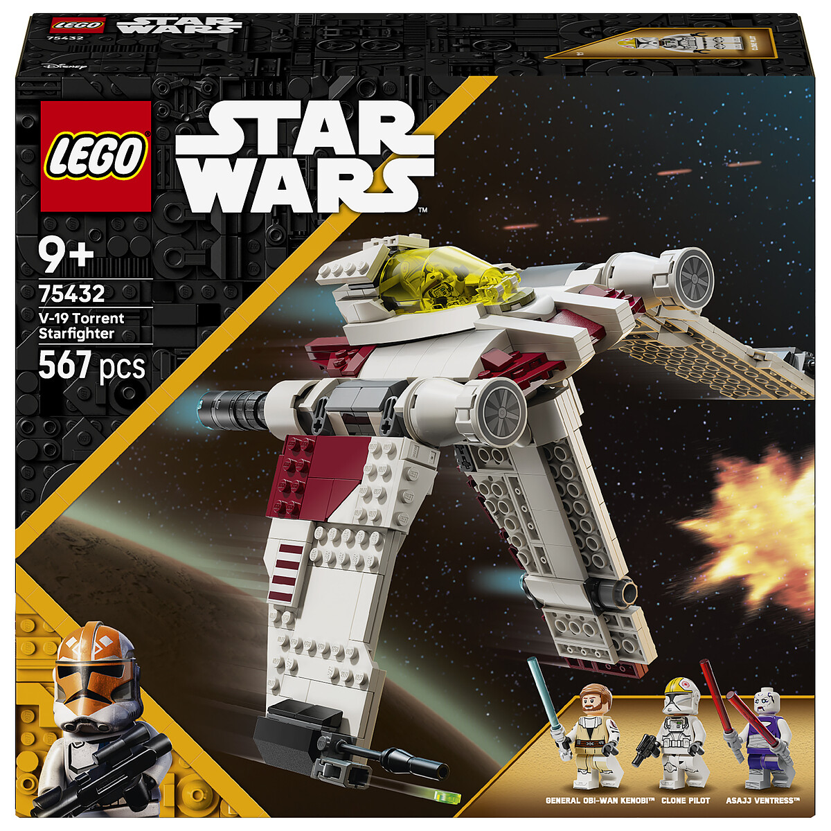 LEGO Star Wars 75432 Clone Wars V-19 Torrent Hunter