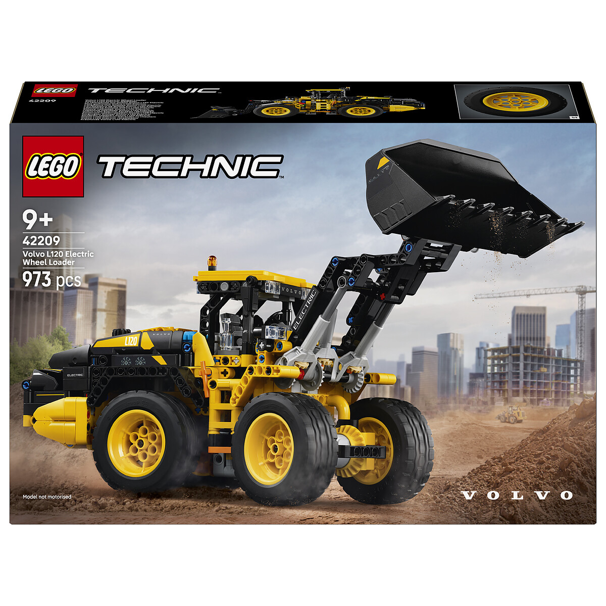 LEGO Technic Volvo L120 Electric Wheel Loader 42209