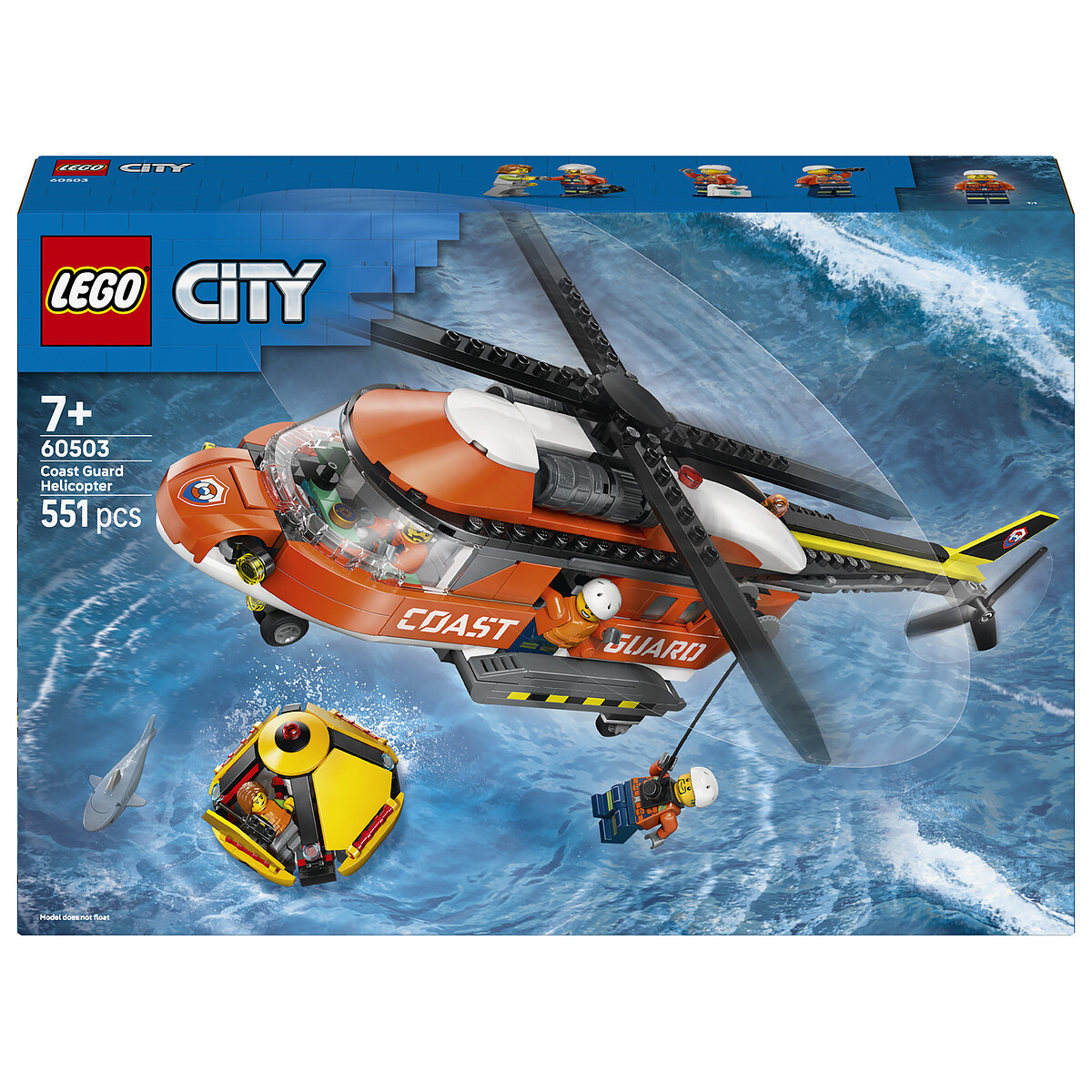 Lego City Coast Guard Helicopter 60503