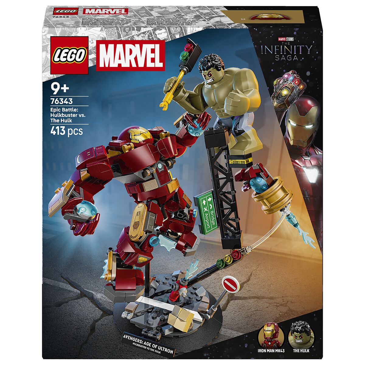 Lego Marvel Hulkbuster vs Hulk 76343