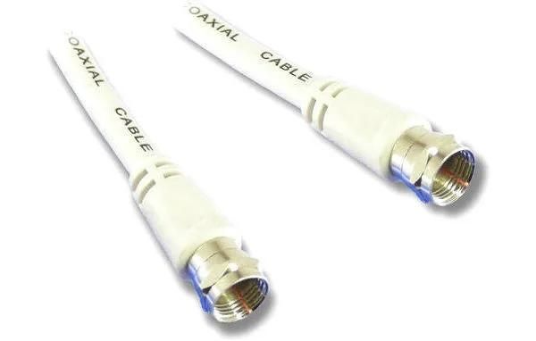 SVD Pro RG59 Satellite Antenna Cable, 2m, Male/Male
