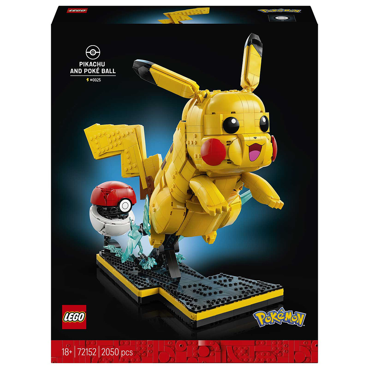 LEGO Pokémon Pikachu and Poké Ball (72152)
