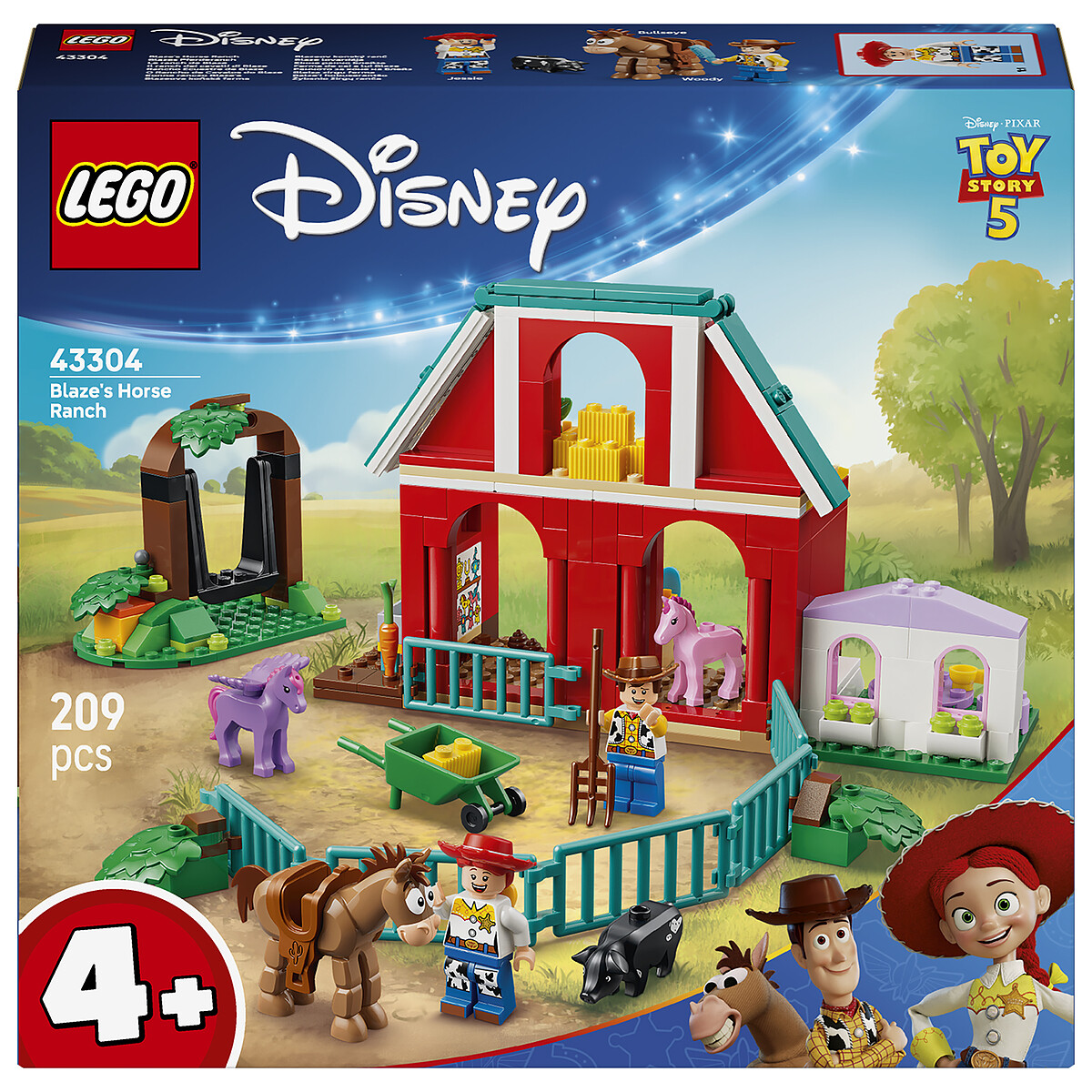 LEGO Disney Pixar Toy Story 43304 Ranch Blaze