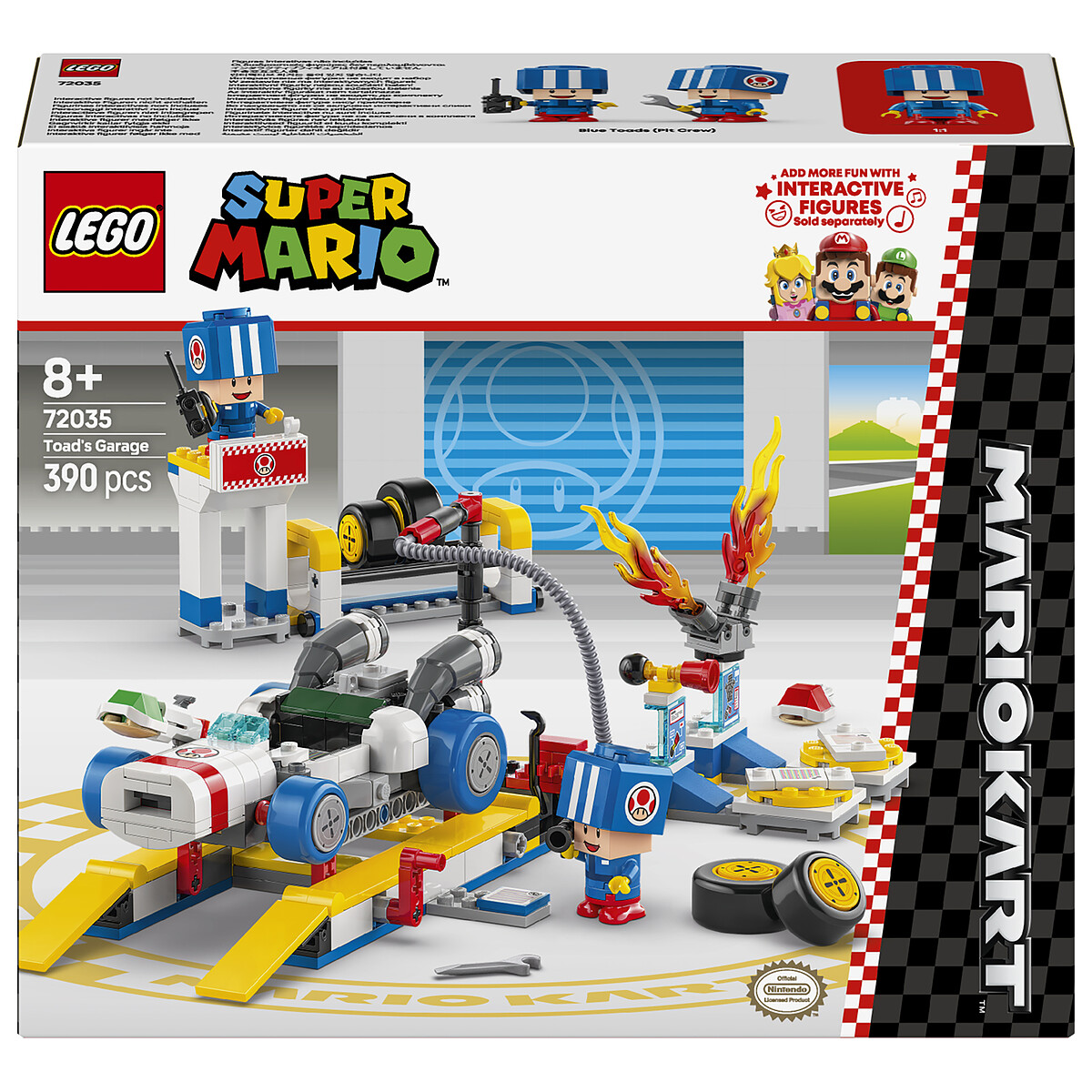 LEGO Super Mario 72035 Mario Kart - Toad's Garage