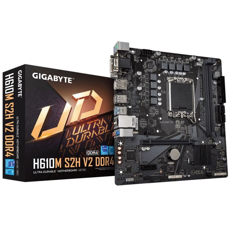 Tarjeta madre Gigabyte H610M S2H V2 DDR4