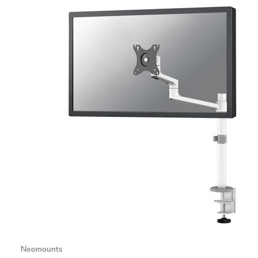 Soporte de escritorio Neomounts DS60-425WH1 - 17-27" con movimiento total - Ahorrador de espacio