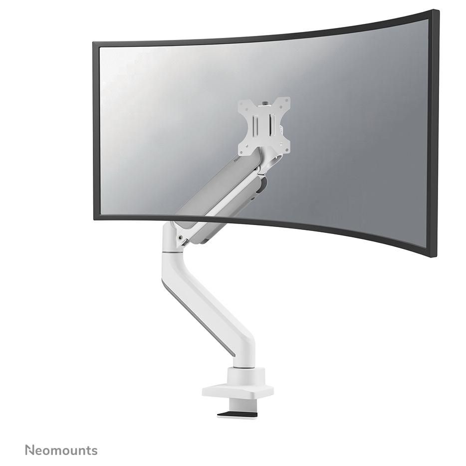 Neomounts DS70PLUS-450WH1 Full Motion Monitor Arm - Gas Spring - Topfix - 180° Lock