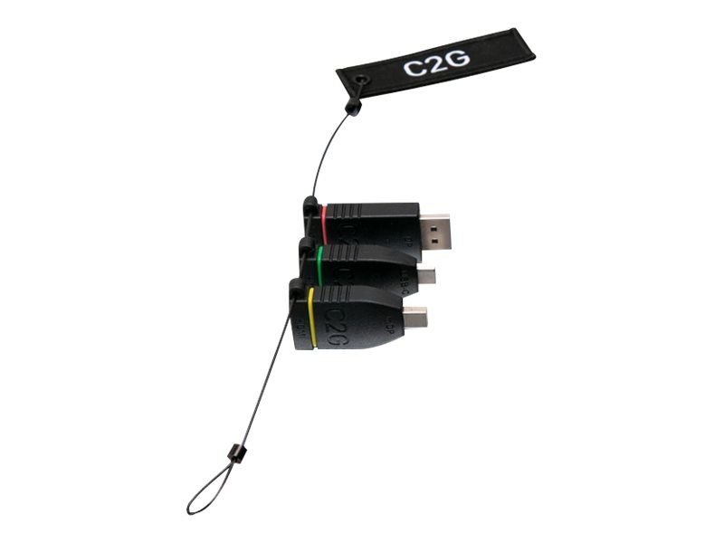Anneau adaptateur universel C2G 4K avec connecteurs codés par couleur