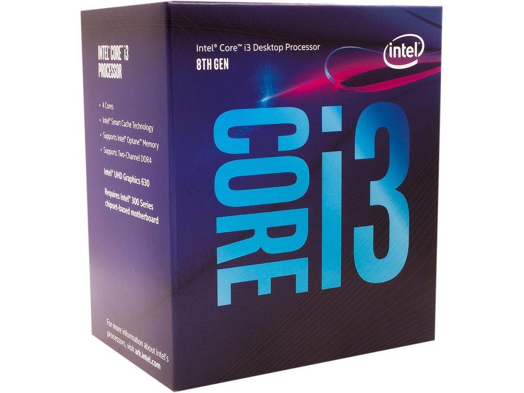 Processeur Intel Core i3-8300 - Quad-core, 3,7 GHz, LGA 1151 (série 300), 65 W