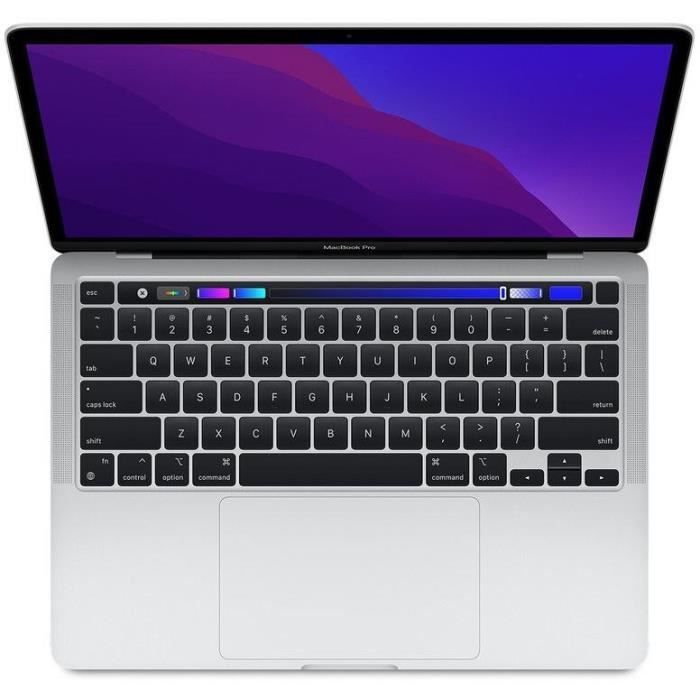 Apple MacBook Pro Retina Touch Bar 13-inch (M1, 3.2GHz, 16GB RAM, 512GB SSD, Silver) - Refurbished - Excellent Condition