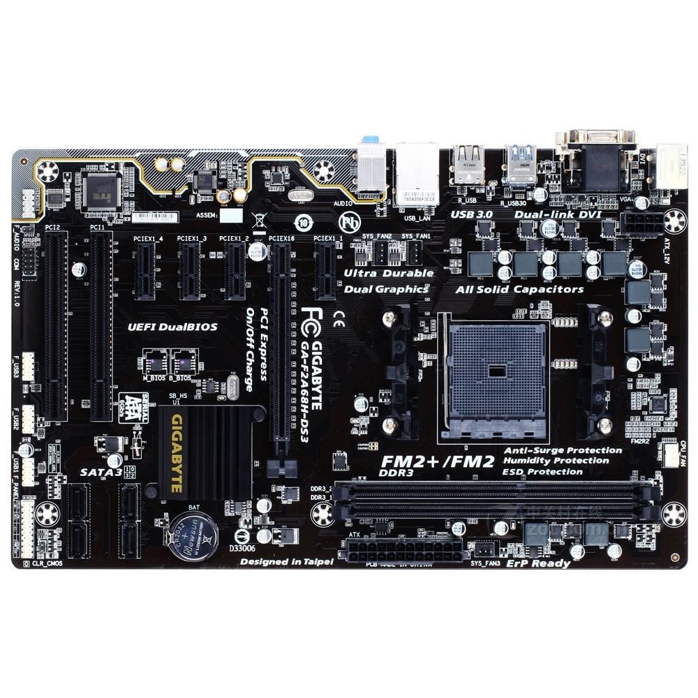 Gigabyte F2A68H-DS3 (rev. 1.0) AM4 Motherboard