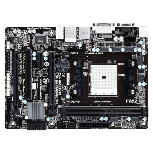 Tarjeta madre Gigabyte GA-F2A85XM-HD3 (rev. 1.2) AMD A85X Socket FM2 DDR3 64GB Micro ATX