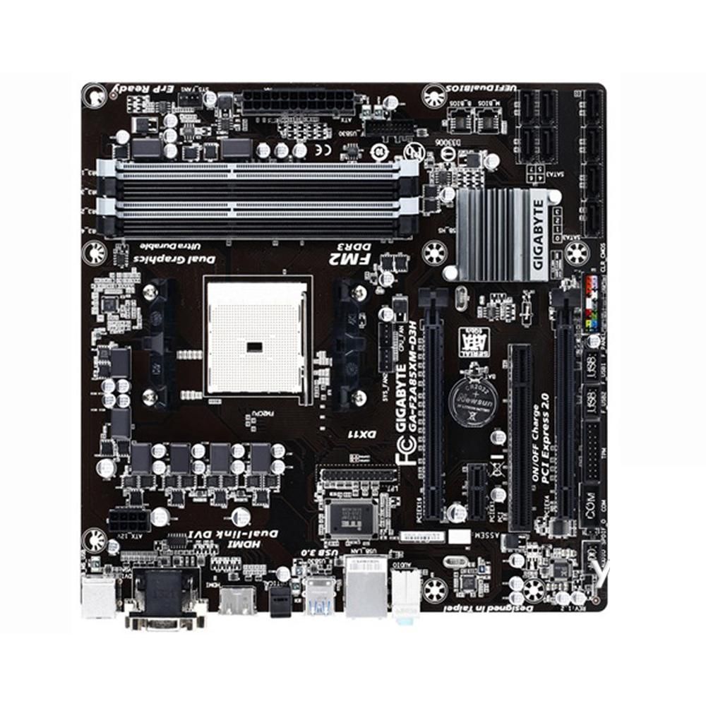 Gigabyte GA-F2A85XM-D3H(rev.1.2) AMD A85X Socket FM2 DDR3 64GB Micro ATX Motherboard