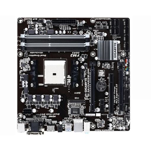 Placa base Gigabyte GA-F2A85XM-D3H (rev. 1.2) AMD A85X Socket FM2 DDR3 64 GB Micro ATX