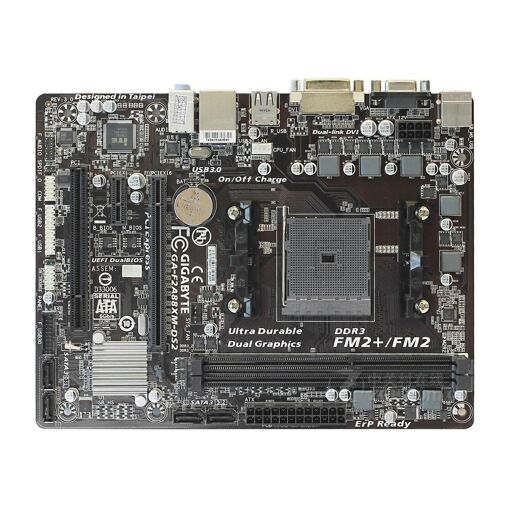Placa base Gigabyte F2A88XM-DS2 (rev. 3.x) AMD A88X Socket FM2/FM2+ DDR3 64GB Micro ATX