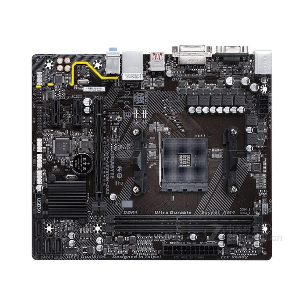 Gigabyte AM4 Motherboard AB350M-DS2
