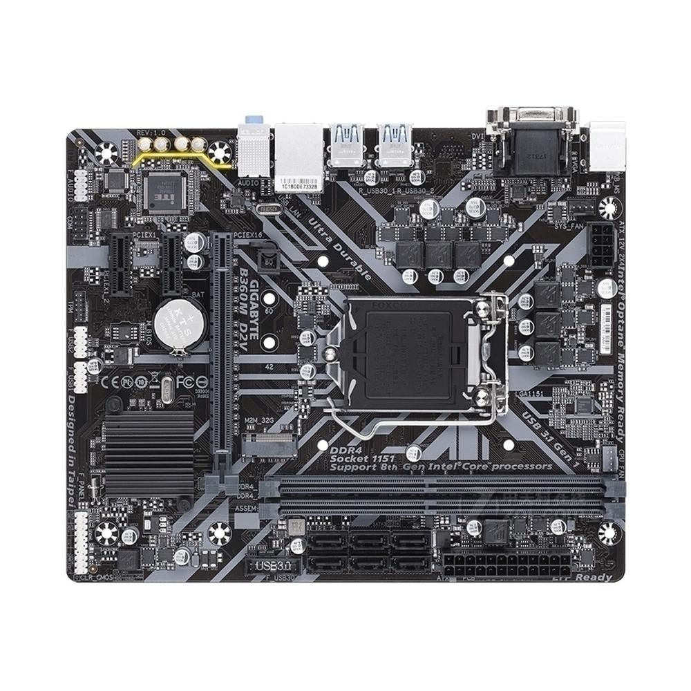 Gigabyte B360M D2V Motherboard