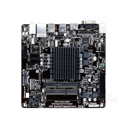 Placa base Gigabyte J1900N-D2H (rev. 1.1) Mini-ITX con CPU integrado y 8GB de RAM DDR3