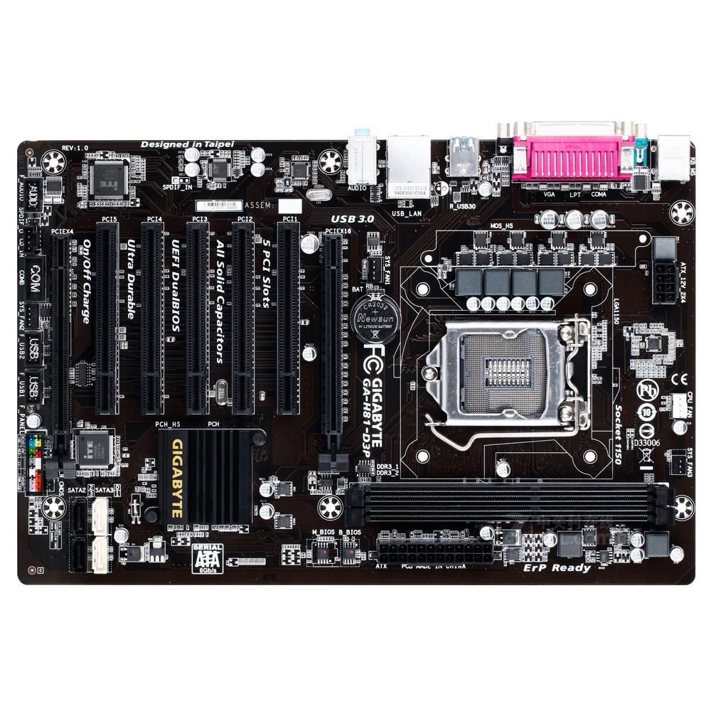 Gigabyte GA-H81-D3P Motherboard