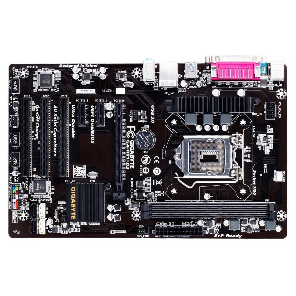 Gigabyte H81-D3(rev.2.0) Motherboard