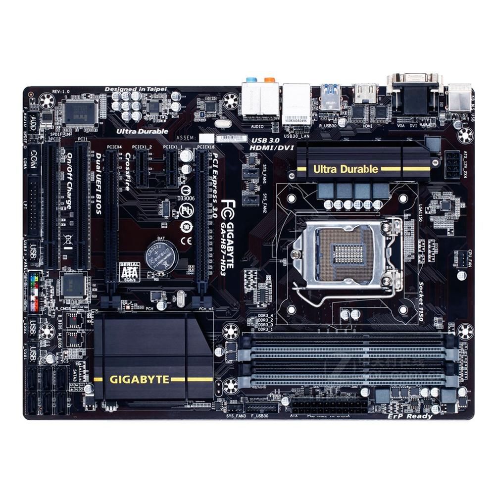 Placa base Gigabyte GA-H87M-D3H