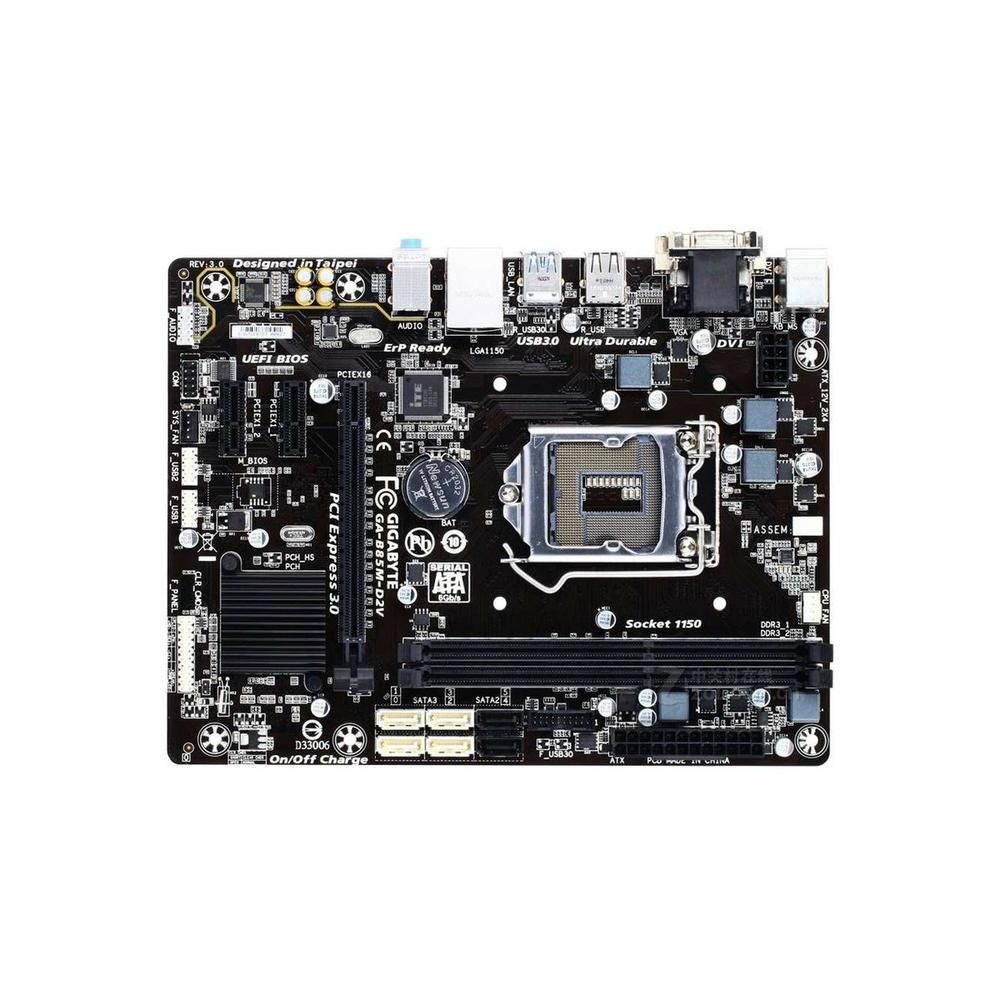 Gigabyte B85M-D2V (rev. 3.0) Motherboard