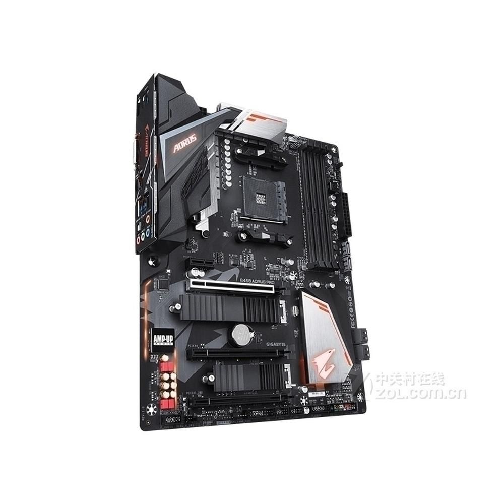 Carte mère Gigabyte B450 AORUS PRO, AMD B450, Socket AM4, 64 Go DDR4, ATX