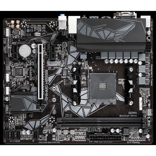 Placa base Gigabyte B550M Gaming, AMD B550, DDR4, 64GB, Micro ATX