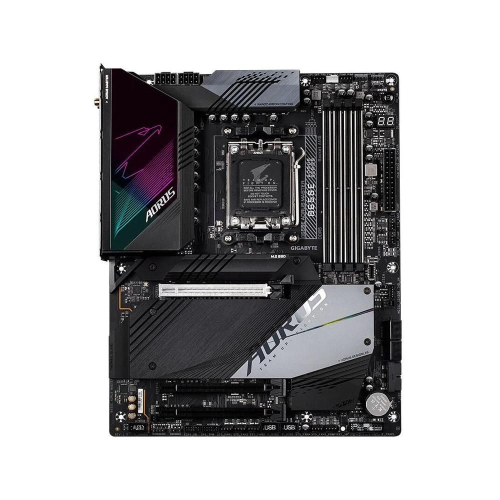 Carte mère Gigabyte AORUS B650E - AMD B650, socket AM5, DDR5, 192 Go, Micro ATX