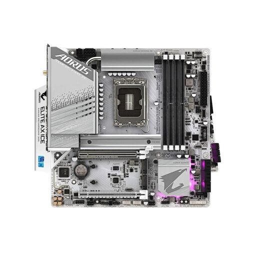 Placa base Gigabyte Z790M Aorus Elite AX Ice