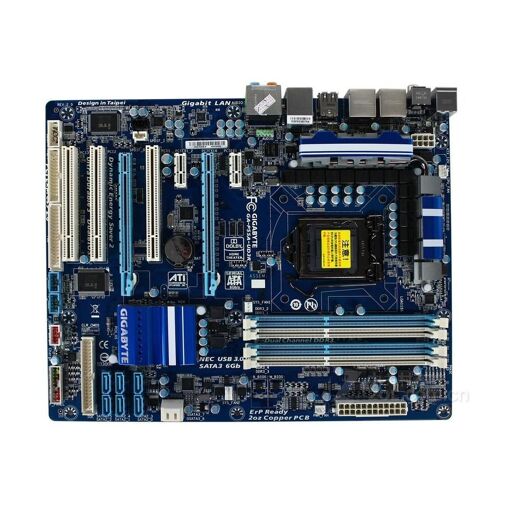 Tarjeta madre Gigabyte GA-P55A-UD3R - Intel P55, LGA 1156, DDR3, 16GB