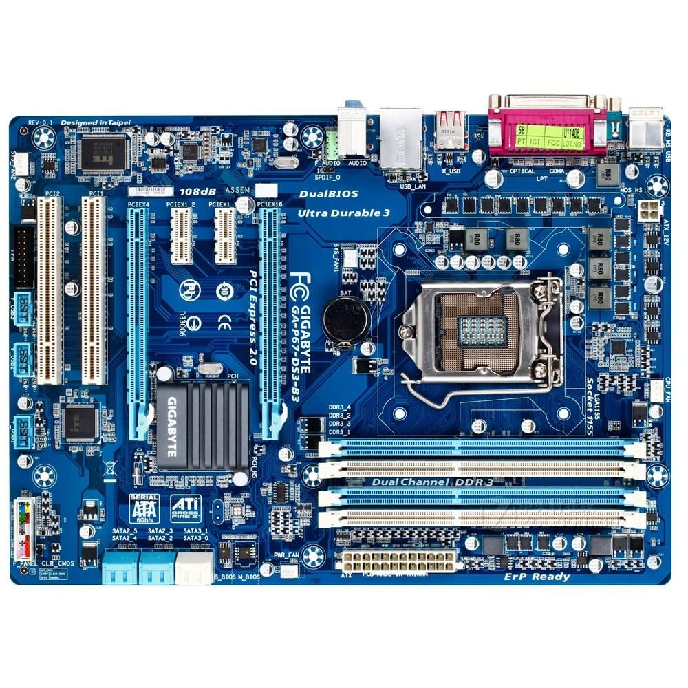 Gigabyte GA-P67-DS3-B3 Motherboard