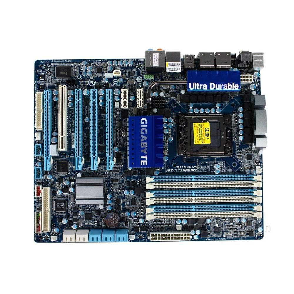 Gigabyte GA-X58A-UD3R Motherboard - Intel X58, LGA 1366, DDR3, 24GB