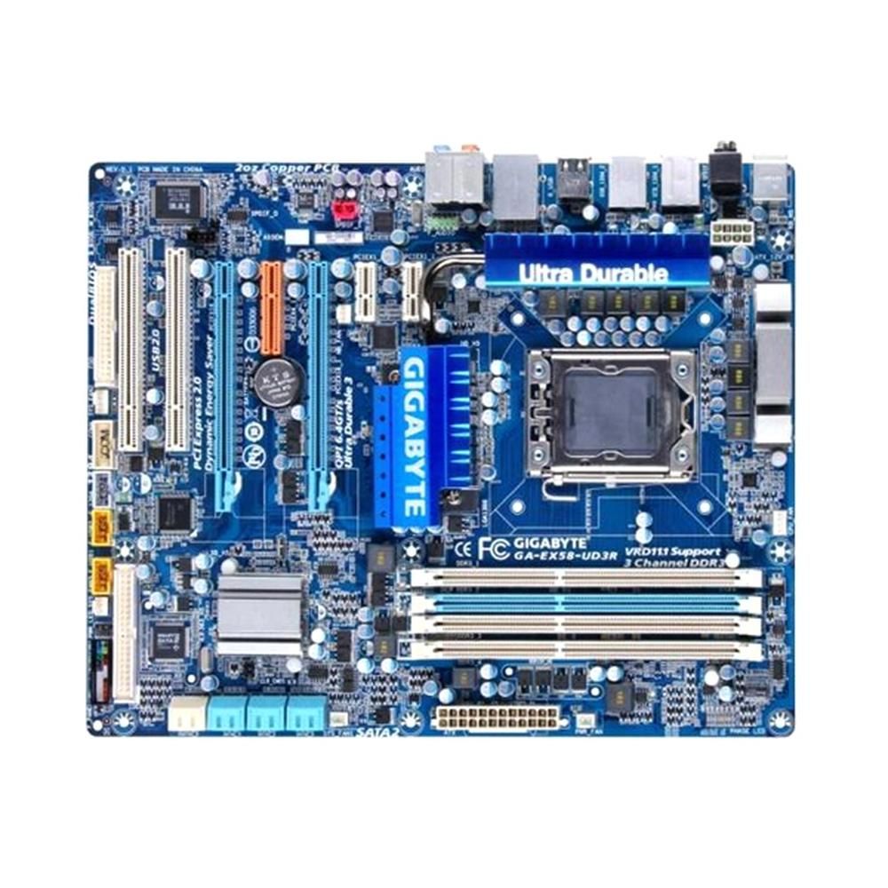 Gigabyte GA-EX58-UD3R Motherboard - Intel X58, LGA 1366, DDR3, 16GB