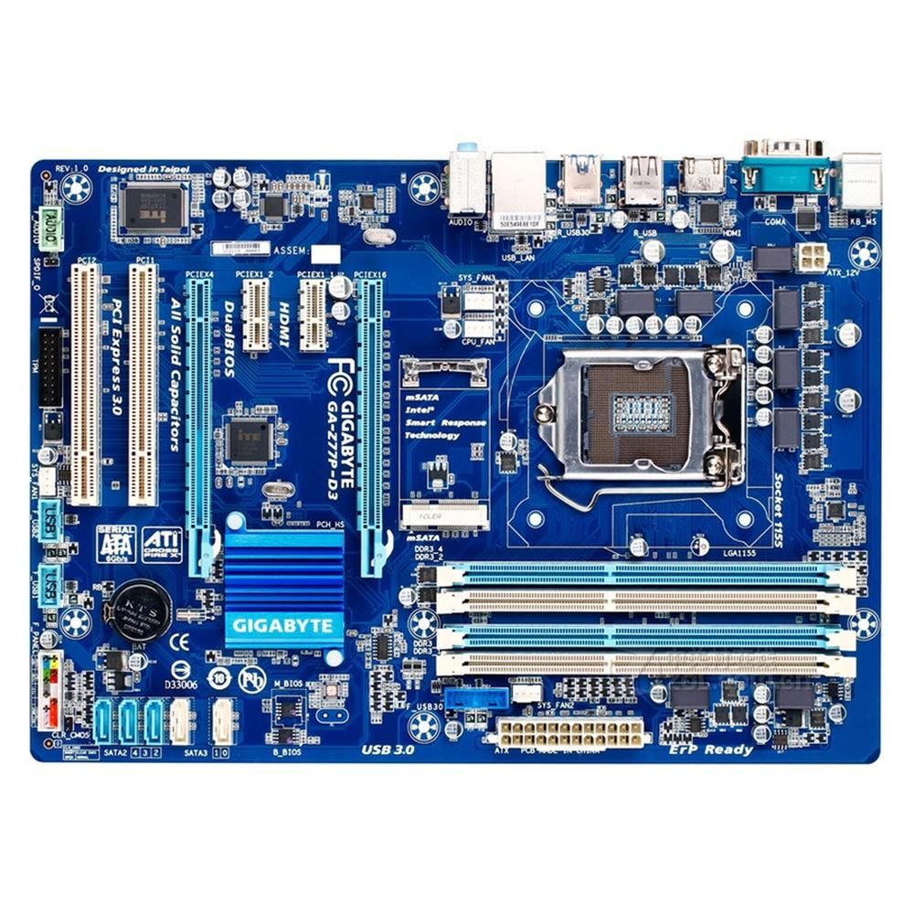 Gigabyte GA-Z77P-D3(rev.1.0) Z77 Motherboard